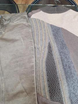 Een Chique Set van Mac Dream broek en design Vest Mt.40/42