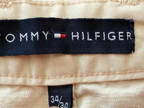 Nieuw( Tommy Hilfiger) Broek met mooie stof en kleur maat 34