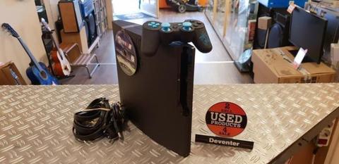 Playstation 3 Slim 320GB met 1 controller en kabels!!