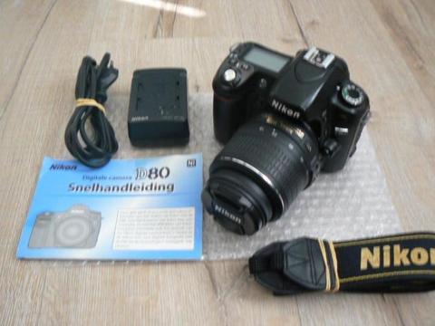 Nikon D5000 en D80 en D40X Ook lenzen en flitsers