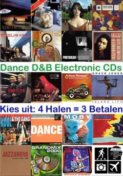 CD Verzameling Dance DnB Disco Trance Techno Electronisch