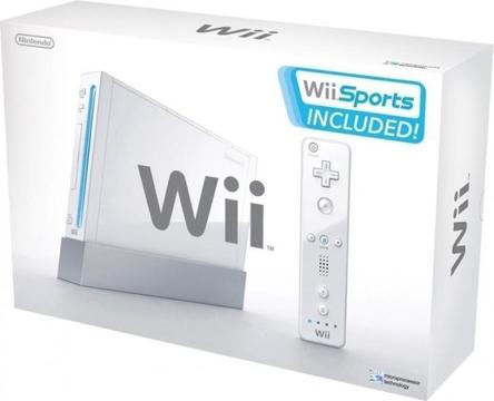 Nintendo Wii (White) + Wii Sports (Nintendo Wii)