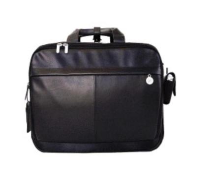 NIEUW - Slim briefcase 17' black