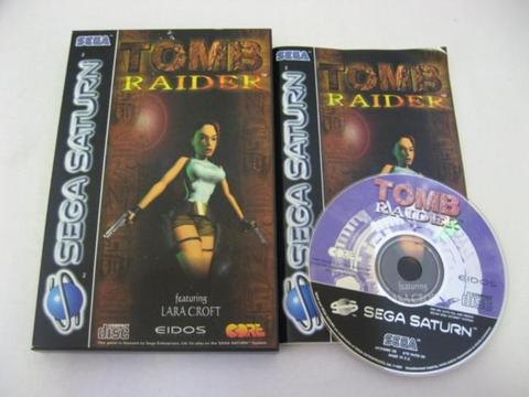 Sega Saturn - Tomb Raider - PAL - Compleet