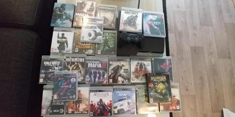 PS3 + enorm veel games