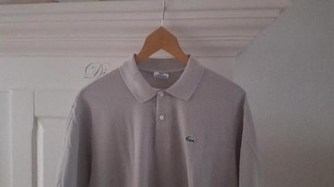 Lacoste trui/polo/jas open kraag no tommy hilfiger maat 7 XL