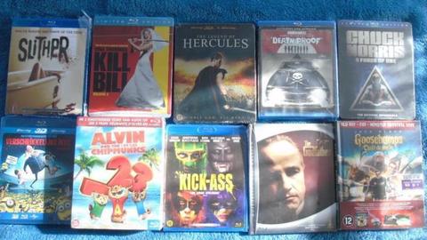 SUPERGAVE Collectie NIEUWE Blu Ray Films + Dvdfilms!!!!!!!!!