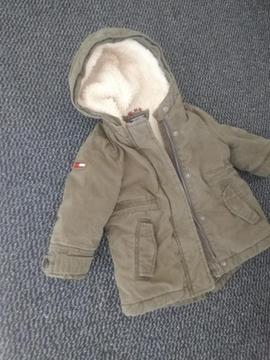 Origineel Tommy Hilfiger Meisjes jas maat 74