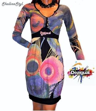 DESIGUAL Sexy_Jurk Ibiza s m l xl xxl NEW 2018 ook guess