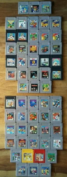 Nintendo Game Boy Classic games Pokemon/Mario/Tetris/Megaman