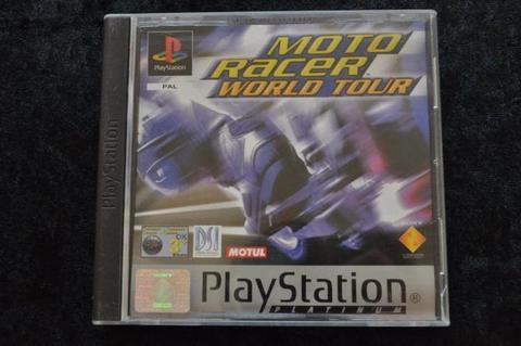Moto Racer World Tour Playstation 1 PS1 Platinum Geen Manual