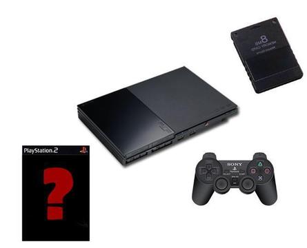 PS2 Startpakket: PlayStation 2 + Controller + Memory Card +