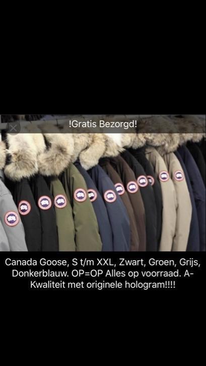 Canada Goose Origineel Top Jassen BLAUW, ZWART, GROEN, GRIJS