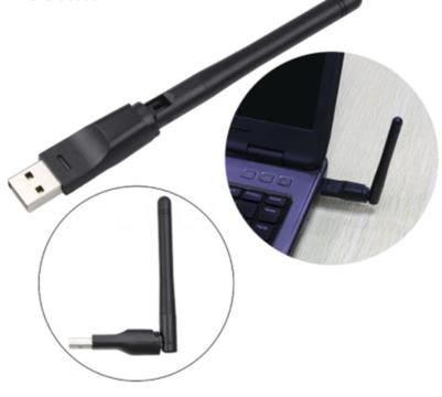 150 Mbps mini USB Wifi adapter met antenne