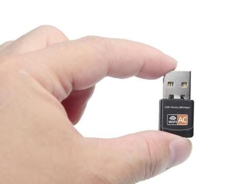 Mini 600 mbps USB WiFi 2.4GHz 5GHz Adapter
