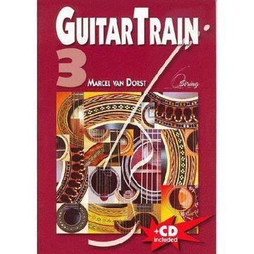 6stringmusic Guitar Train deel 3 gitaar lesboek incl. CD