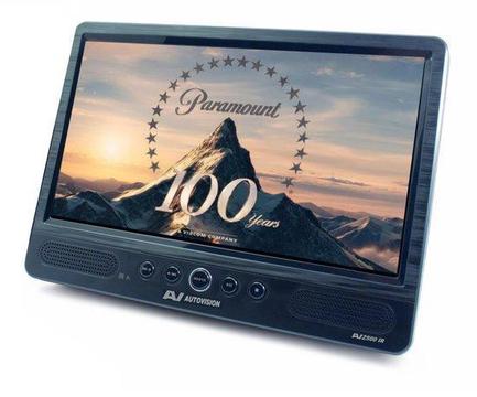 Incompleet- Autovision AV 2500IR UNO Portable Dvdspeler