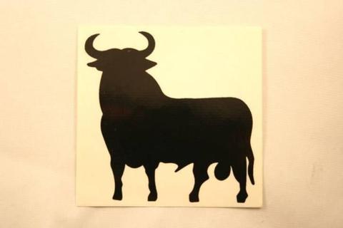Sticker Spaanse stier, Toro Bravo