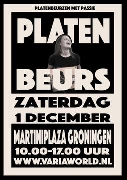 Platenbeurs Groningen Martiniplaza zaterdag 1 december CD LP