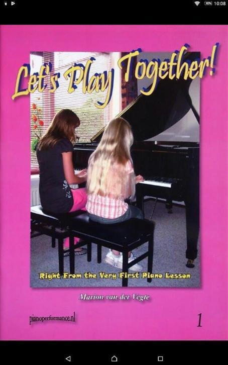 Pianoboek voor beginners als sinterklaascadeau