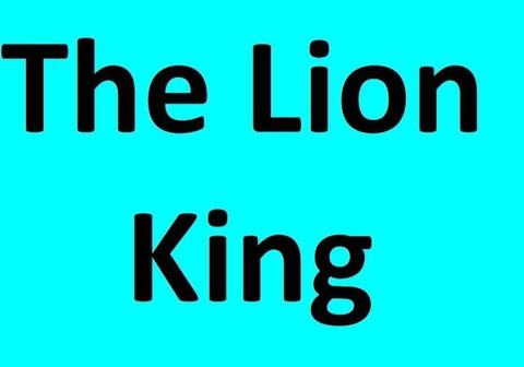 1e rang tickets Musical The Lion King / Cats / Addams Family