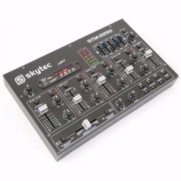 8-Kanaals Mixer Geluidseffecten SD/USB/MP3/BT (985-T)