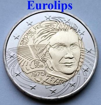 Alle speciale 2 euromunten bij EUROLIPS update 16-nov-18