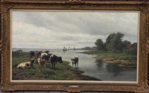 Hendrik Savrij Haarlem1823-1907 Groot topwerk