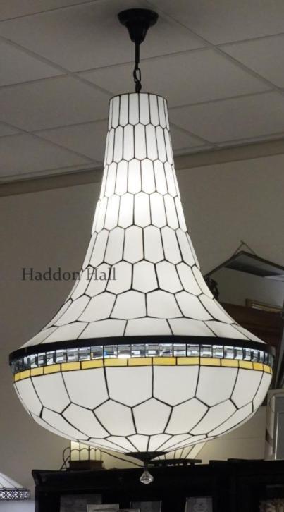 Hanglamp Tiffany H120cm Ø85cm Wissmann Jewel