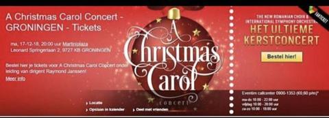 Christmas Carol Kerst Kerstmis Martiniplaza concert