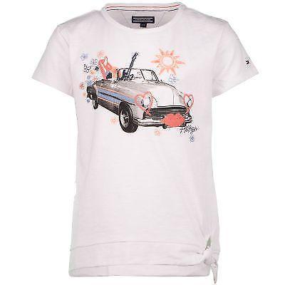 Tommy Hilfiger t-shirts-korte-mouw Meisjes maat 110