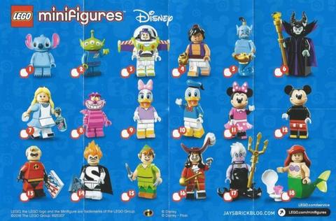 Lego Minifiguren 1-18, Harry Potter, Batman, Disney, Ninjago