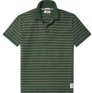 Tommy Hilfiger Polo Streep Groen