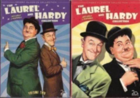 Laurel en Hardy 2 dvd boxen