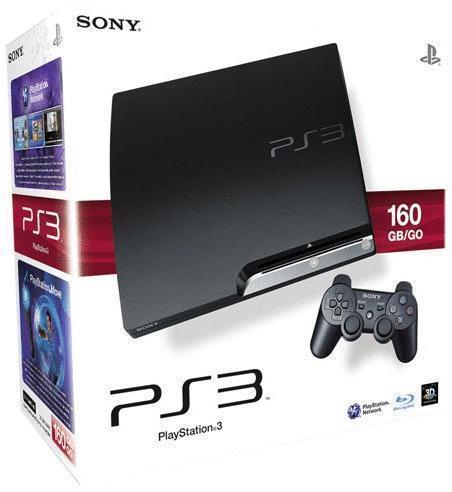 Refurbished: Sony PlayStation 3 slim 160 GB, [J-Model] zwart