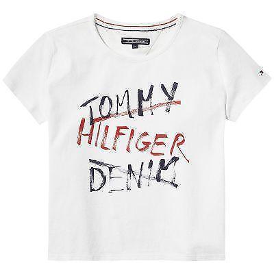 Tommy Hilfiger t-shirts-korte-mouw Meisjes maat 122