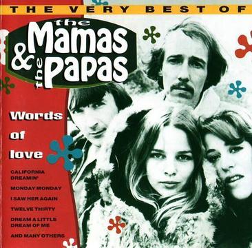 cd - The Mamas & The Papas - Words Of Love - The Very
