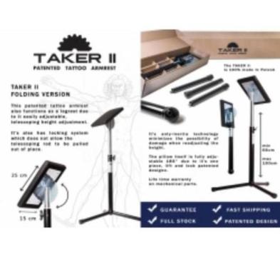 Prof Tattoo Armsteun Taker 2 This patented tattoo armrest a