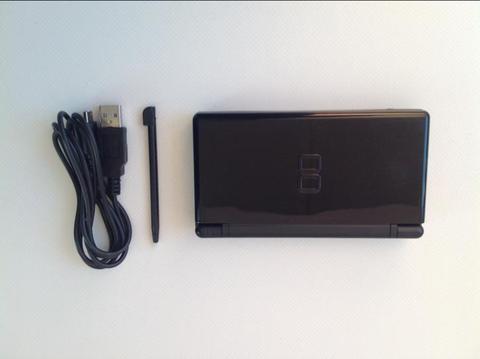 Nintendo DS Lite, zwart, compleet met laadkabeltje en pen