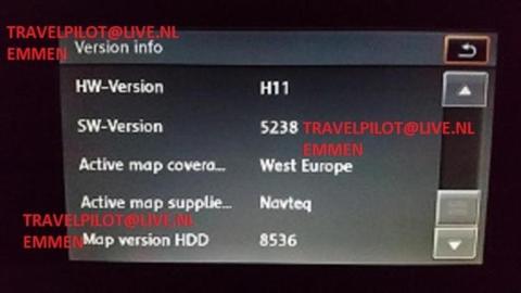 Nieuw!! RNS510 West Europa 2019 v.16 DVD VW, Seat, Skoda
