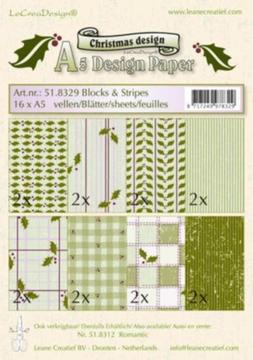 LeCreaDesign Christmas A5 Design Paper 51.8329 Blocks