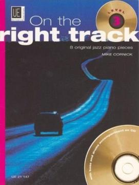 piano-On the Right Track Level 3 + cd-8 original jazz pieces