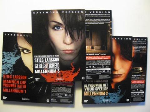 LUMIÈRE - MILLENNIUM TRILOGIE als een 6 DVD SET (ALS NIEUW)