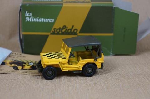 Solido Follow me Jeep militaire luchthaven - 1/43 - TOP