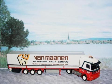 4x van Maanen Daf 95 / Iveco / Volvo