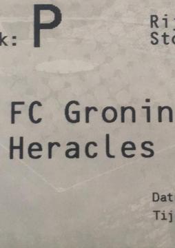 2X FC Groningen vs Heracles Almelo