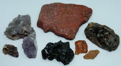 Verzameling mineralen