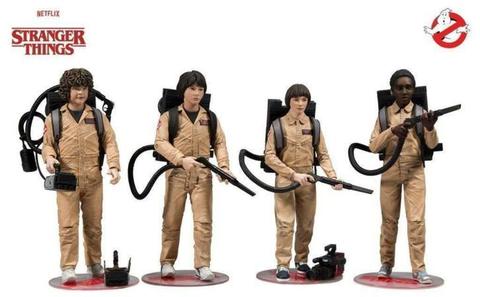 Stranger Things Action Figure 4-Pack Ghostbusters 15 cm