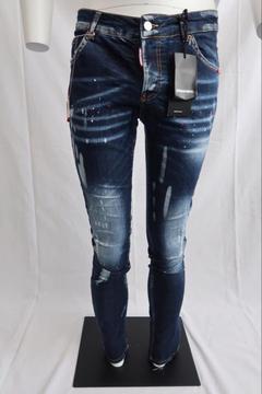 Dsquared jeans broeken slim en skinny fit winkelmodel!