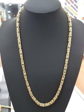 14k Konings Ketting 65 cm 3.5 breedt 26.26 gram